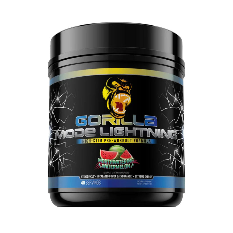 Gorilla Mind Gorilla Mode Lightning High-Stim Pre-Workout