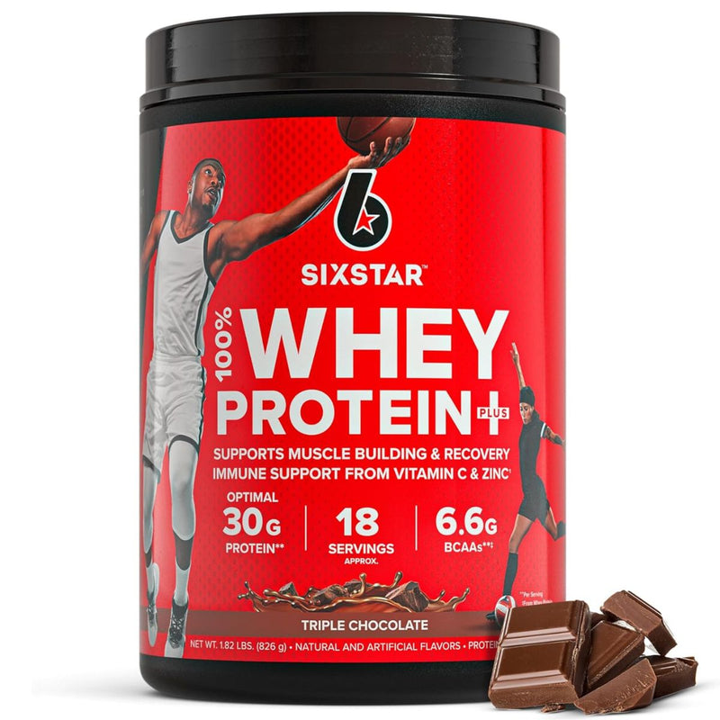 Six Star Whey Protein Powder Plus