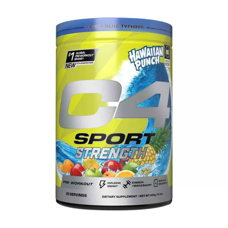 Cellucor C4 Sport Strength Pre-Workout x Hawaiian Punch