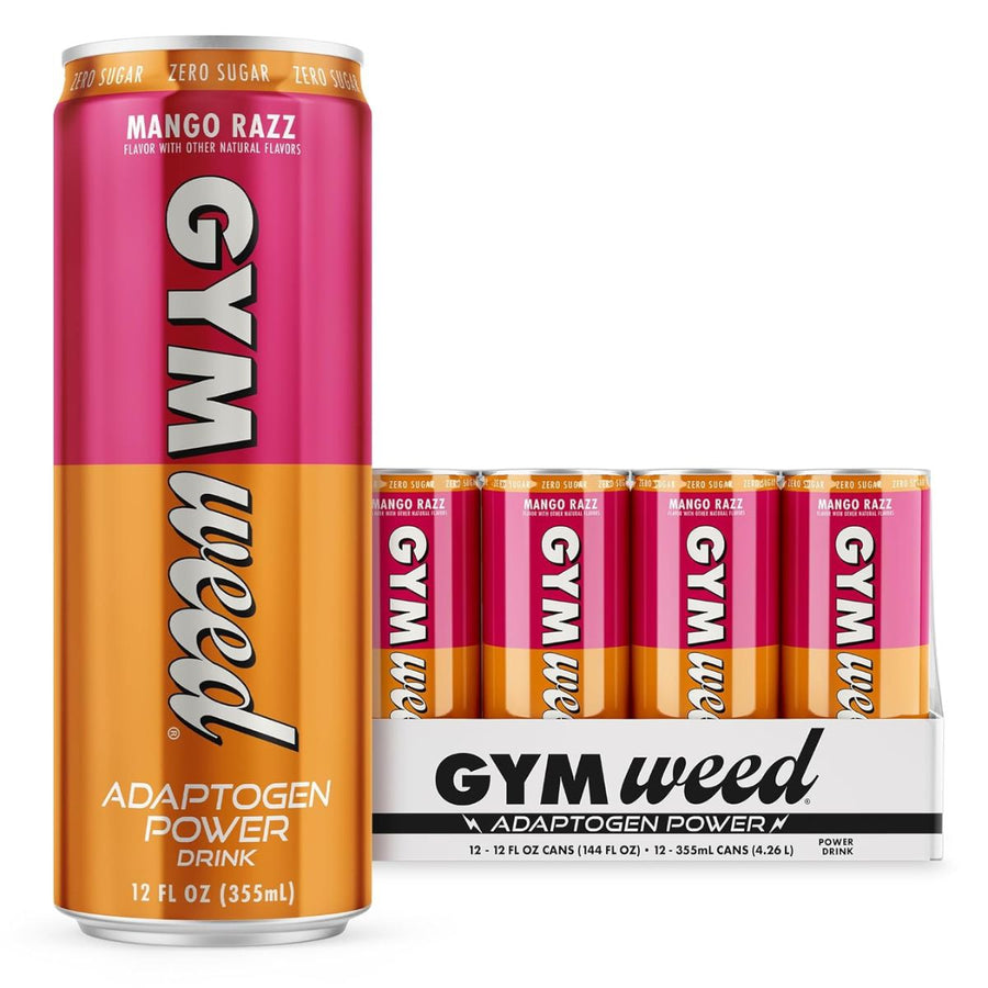 GYM WEED Adaptogens + Caffeine Energy Drink