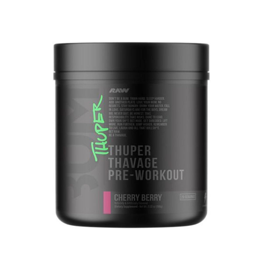 Get Raw Thuper Thavage Pre-Workout