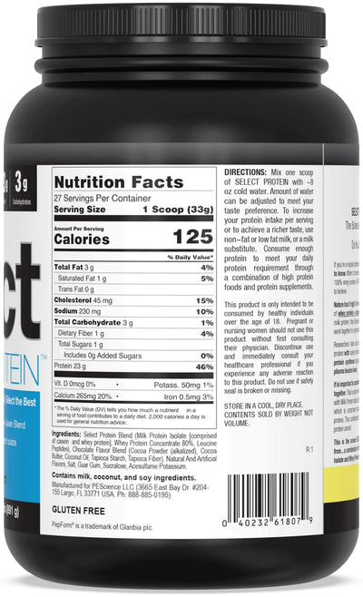 #nutrition facts_27 Servings / Chocolate Truffle