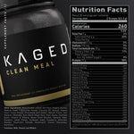 Kaged Clean Meal Whole-Food Meal Replacement Protein KAGED Size: 2.79 lbs Flavor: Chocolate Peanut Butter, Vanilla Cake, Snickerdoodle