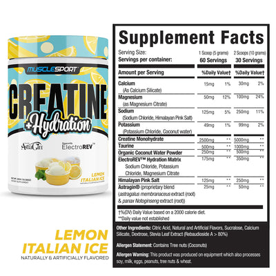 #nutrition facts_300 Grams / Lemon Italian Ice