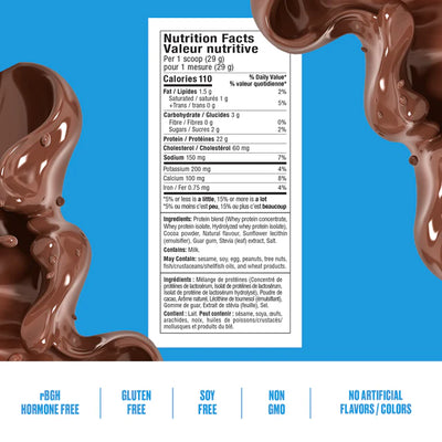 #nutrition facts_25 Servings / Chocolate