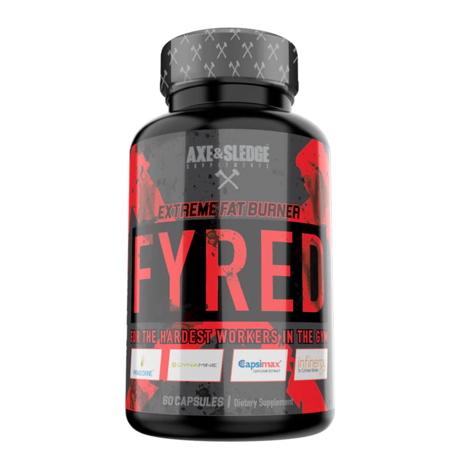 Axe & Sledge Fyred Extreme Fat Burner Weight Management Axe & Sledge Size: 60 Capsules
