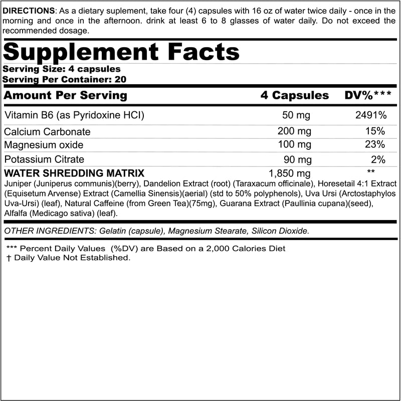 Black Magic Dry Spell Ultra Potent Water Loss Formula