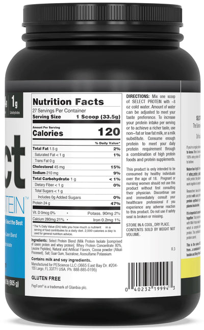#nutrition facts_27 Servings / Frosted Chocolate Cupcake