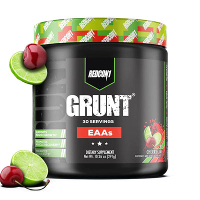 Redcon1 Grunt EAA's Aminos RedCon1 Size: 30 Servings Flavor: Cherry Lime