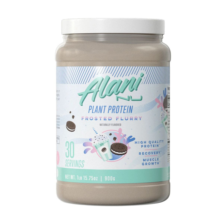 Alani Nu Vegan Protein Powder Protein Alani Nu Size: 25 Servings Flavor: Frosted Flurry
