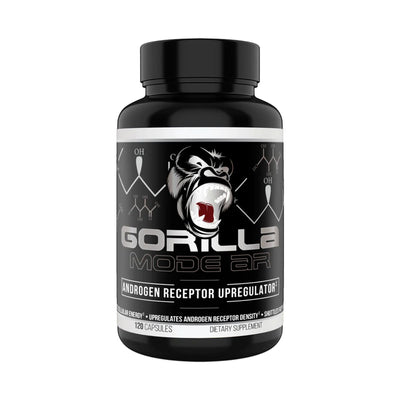 Gorilla Mind Gorilla Mode AR Androgen Receptor Upregulator Vitamins & Supplements Gorilla Mind Size: 120 Capsules