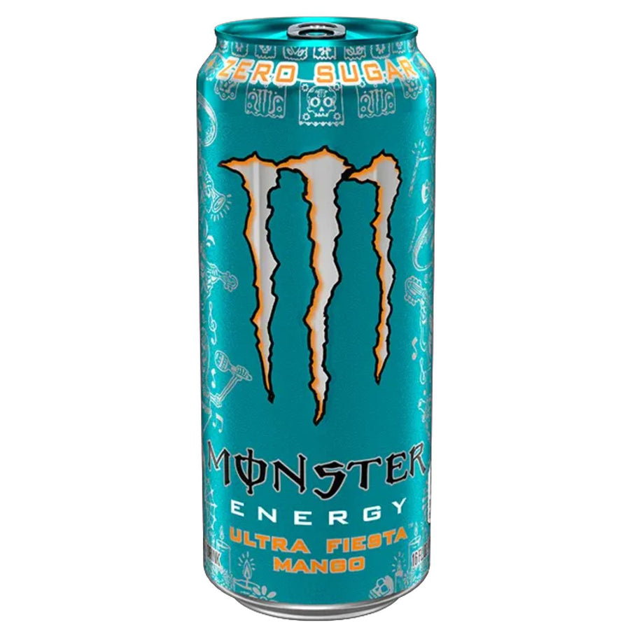 Monster Energy Zero Ultra Energy Drink MONSTER Size: 16 OZ (24 Cans) Flavor: Ultra Fiesta