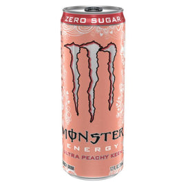 Monster Energy Zero Ultra Energy Drink MONSTER Size: 12 OZ (24 Cans) Flavor: Ultra Peachy Keen