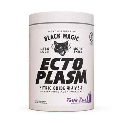 Black Magic Ecto Plasm Non-Stim Pump Igniter Pre-Workout Pump Pre Workout Black Magic Size: 20 Servings Flavor: Purple Rain