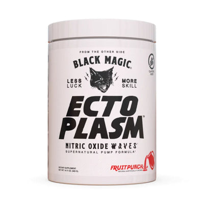 Black Magic Ecto Plasm Non-Stim Pump Igniter Pre-Workout Pump Pre Workout Black Magic Size: 20 Servings Flavor: Fruit Punch