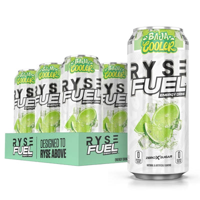 RYSE Fuel Energy Drink Energy Drink RYSE Size: 12 Cans Flavor: Baja Cooler