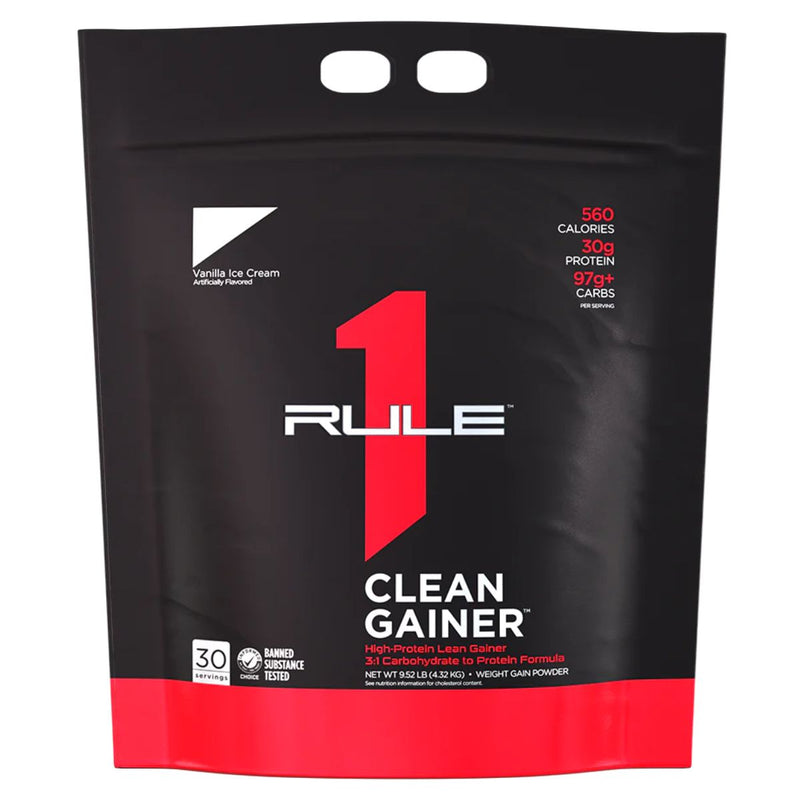 R1 Clean Gainer Protein Rule One Size: 30 Servings Flavor: Vanilla Ice Cream