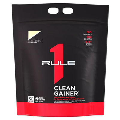 R1 Clean Gainer Protein Rule One Size: 30 Servings Flavor: Cookies and Cream