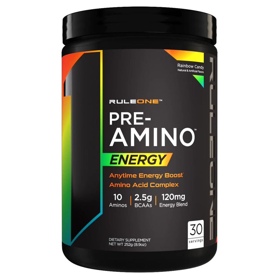 R1 Pre-Amino Aminos Rule One Size: 30 Servings Flavor: Rainbow Candy