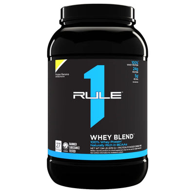 R1 Whey Blend Protein Rule One Size: 2 Lbs. Flavor: Frozen Banana