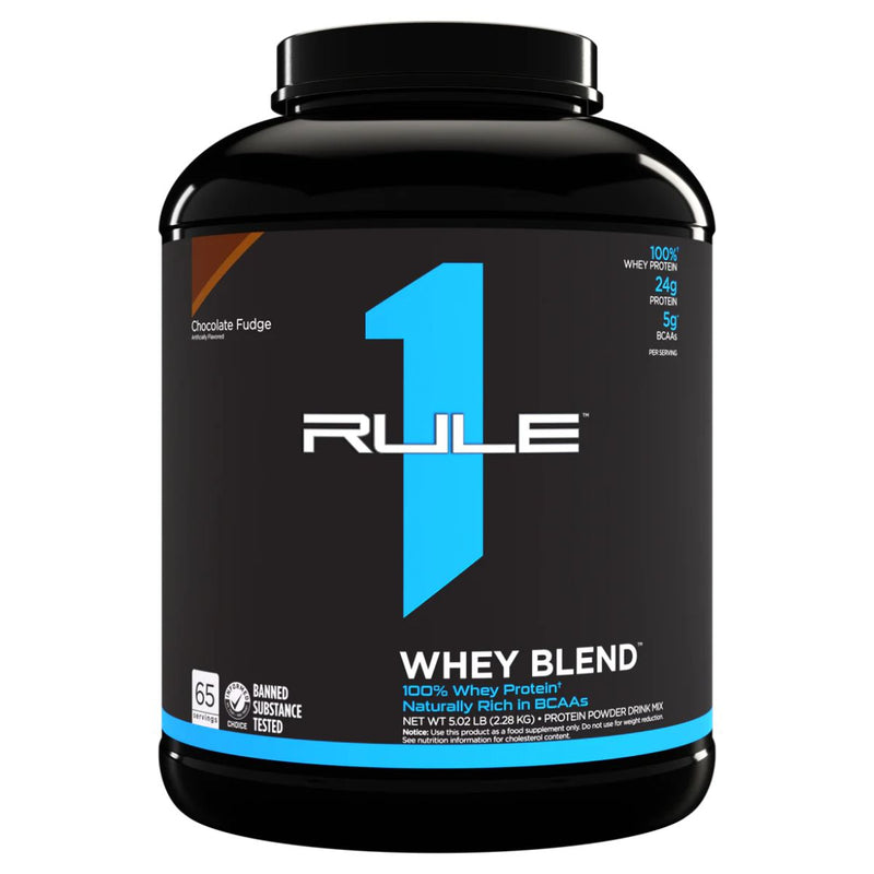 R1 Whey Blend Protein Rule One Size: 5 Lbs. Flavor: Chocolate Fudge