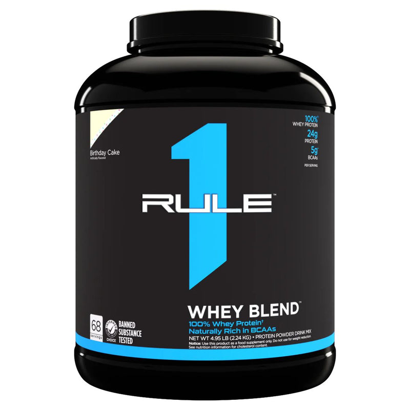 R1 Whey Blend Protein Rule One Size: 5 Lbs. Flavor: Birthday Cake