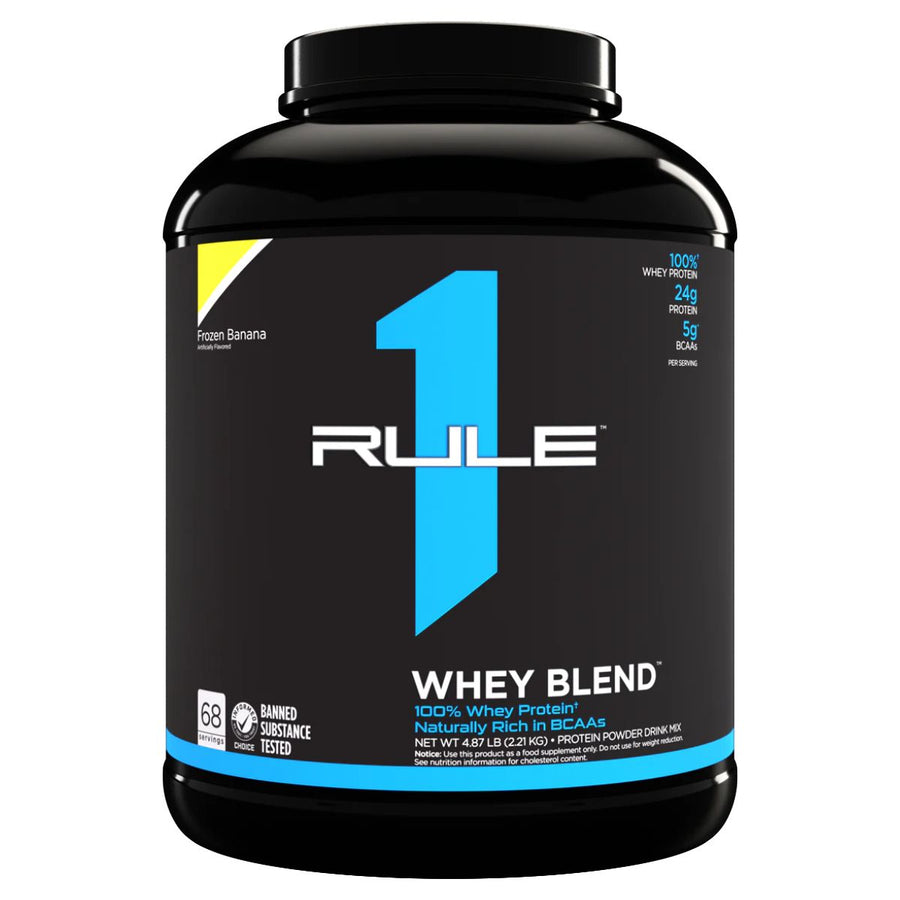 R1 Whey Blend Protein Rule One Size: 5 Lbs. Flavor: Frozen Banana