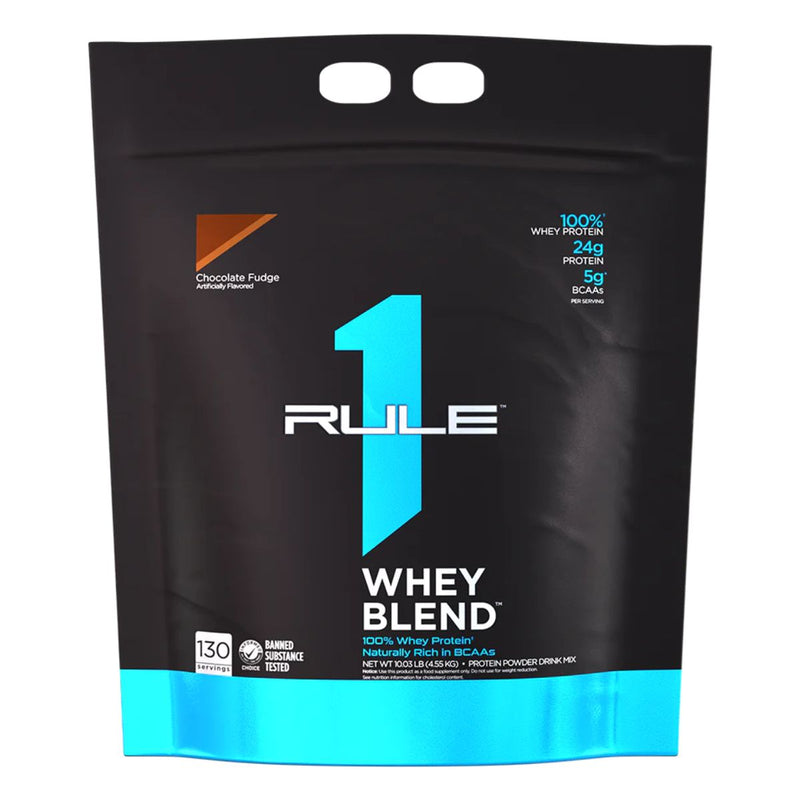 R1 Whey Blend Protein Rule One Size: 10 Lbs. Flavor: Chocolate Fudge