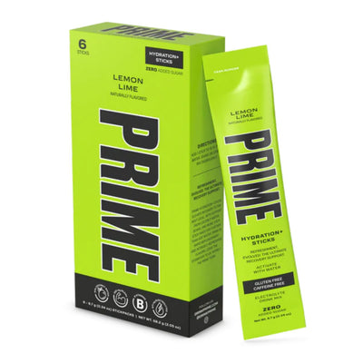 Prime Hydration Sticks PRIME Size: 6 Pack Flavor: Lemon Lime
