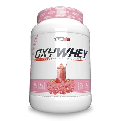 EHP OxyWhey Lean Wellness Protein Protein EHP Labs Size: 27 Servings Flavor: Strawberry Milkshake