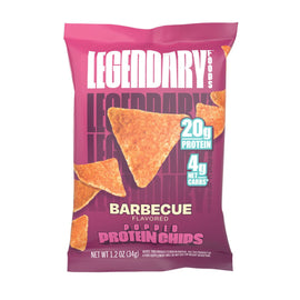 Legendary Foods Popped Protein Chips Healthy Snacks Legendary Foods Size: 7 Bags Flavor: BBQ