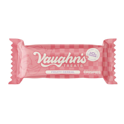 Vaughn's Treats Marshmallow Crispies Healthy Snacks Vaughn's Treats Size: 12 Packs Flavor: Fruity Cereal