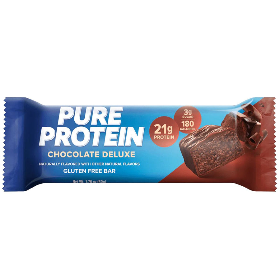 Pure Protein Healthy Protein bars Healthy Snacks Pure Protein Size: 6 Bars Flavor: Chocolate Deluxe