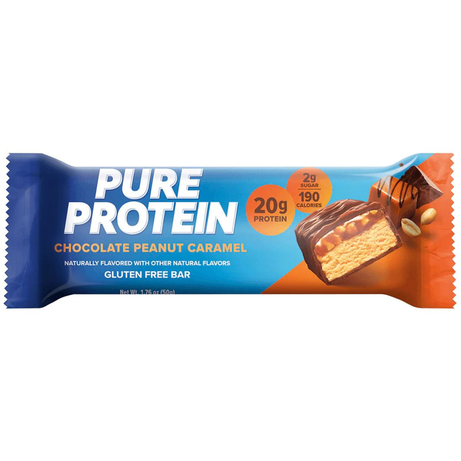 Pure Protein Healthy Protein bars Healthy Snacks Pure Protein Size: 6 Bars Flavor: Chocolate Peanut Caramel