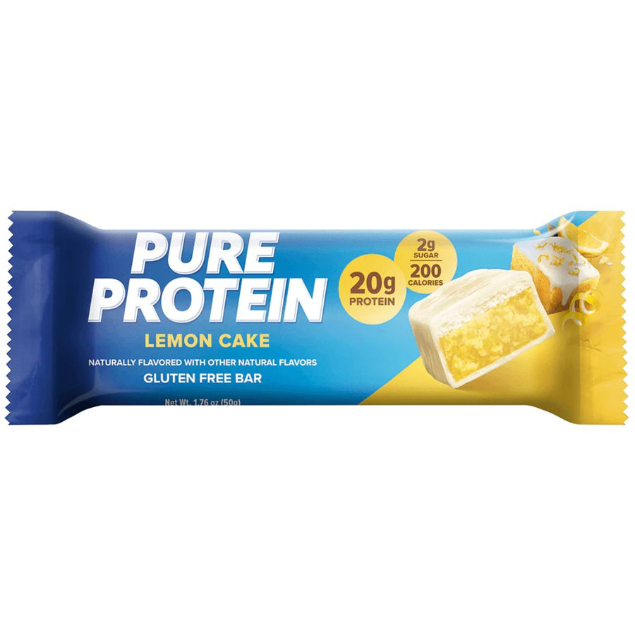 Pure Protein Healthy Protein bars Healthy Snacks Pure Protein Size: 6 Bars Flavor: Lemon Cake