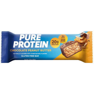 Pure Protein Healthy Protein bars Healthy Snacks Pure Protein Size: 6 Bars Flavor: Chocolate Peanut Butter