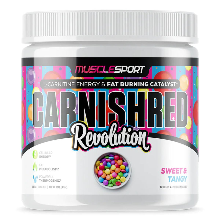 Musclesport CarniShred™ Non Stim Fat Burner - Workout Catalyst Musclesport Size: 60 Servings Flavor: Sweet & Tangy