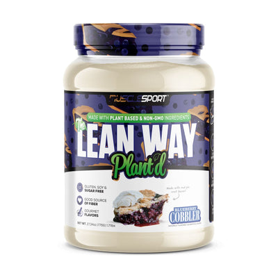 Musclesport Lean Way Plant'd Vegan Protein Protein Musclesport Size: 1.7 Lbs. Flavor: Blueberry Cobbler