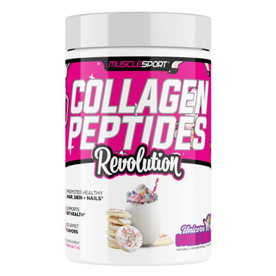 Musclesport Collagen Peptides Collagen Musclesport Size: 30 Servings Flavor: Unicorn Cookies