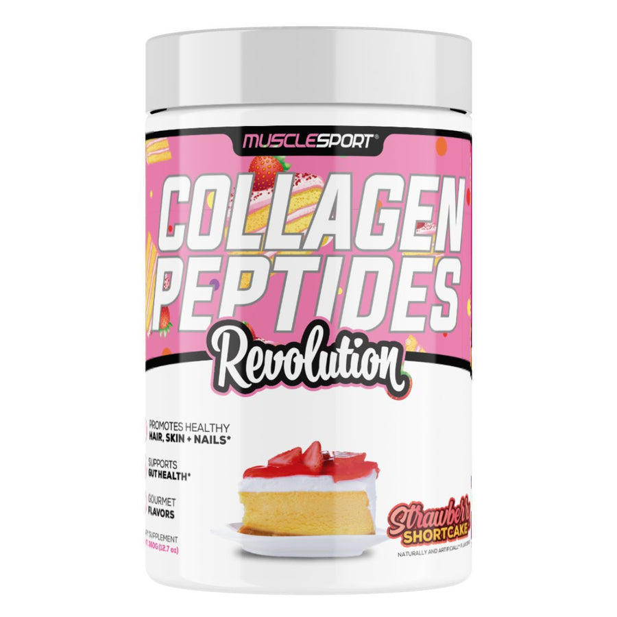 Musclesport Collagen Peptides Collagen Musclesport Size: 30 Servings Flavor: Strawberry