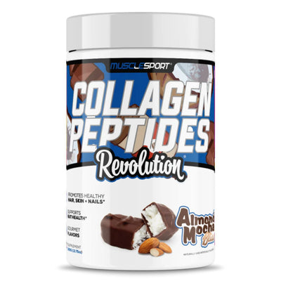 Musclesport Collagen Peptides Collagen Musclesport Size: 30 Servings Flavor: Almond Mocha Bliss