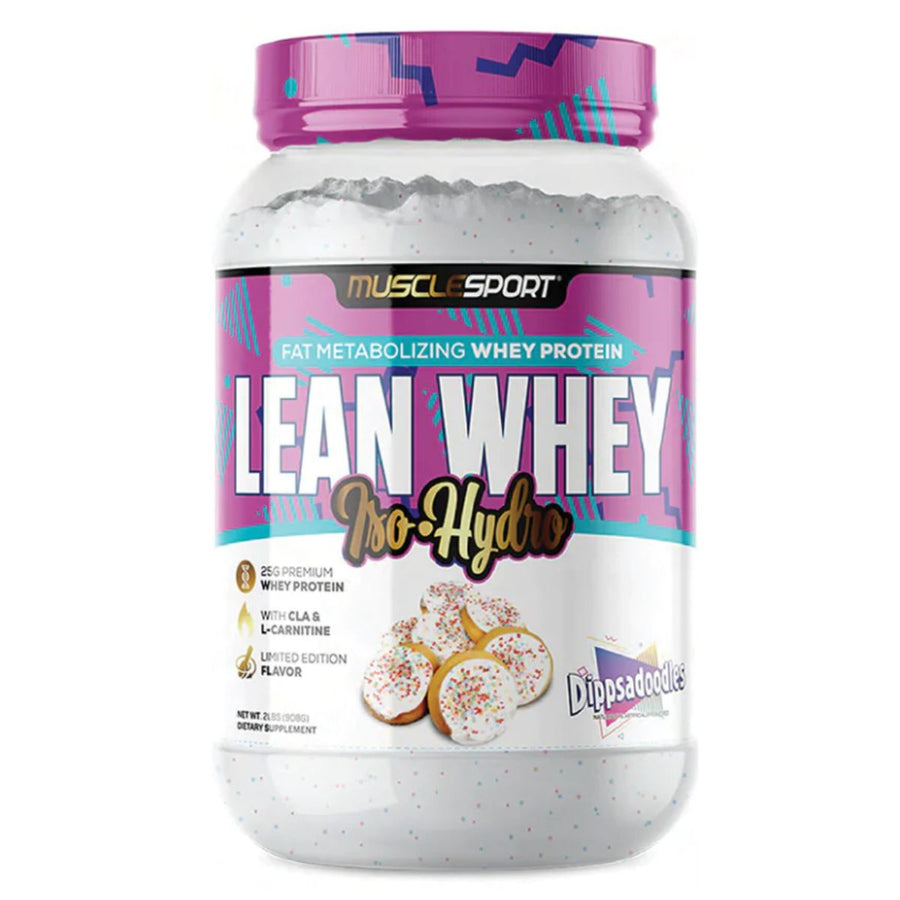 Musclesport Lean Whey Protein Protein Musclesport Size: 2 Lbs. Flavor: Dipssadoodle (Limited Edition)