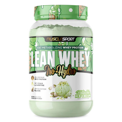 Musclesport Lean Whey Protein Protein Musclesport Size: 2 Lbs. Flavor: Pistacchio Ice Cream