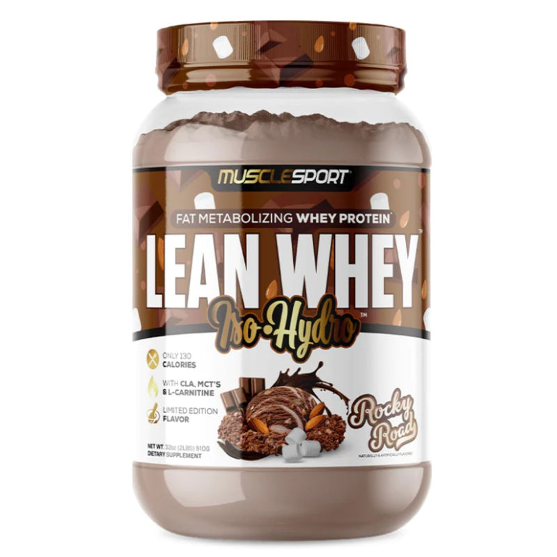 Musclesport Lean Whey Protein Protein Musclesport Size: 2 Lbs. Flavor: Rocky Road (Limited Edition)