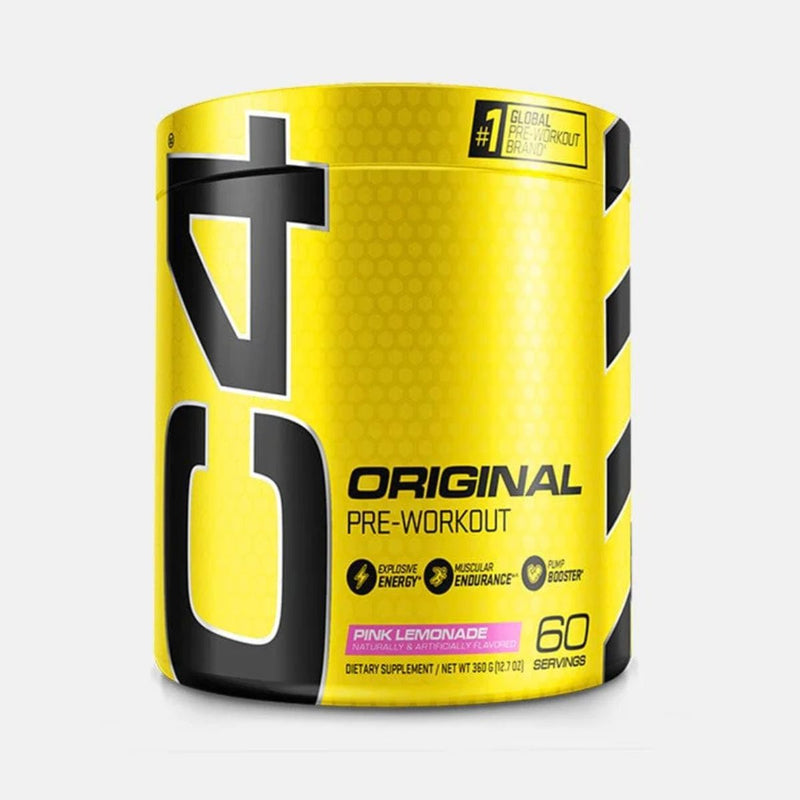 C4 Original Pre Workout Pre-Workout Cellucor Size: 60 Servings Flavor: Pink Lemonade