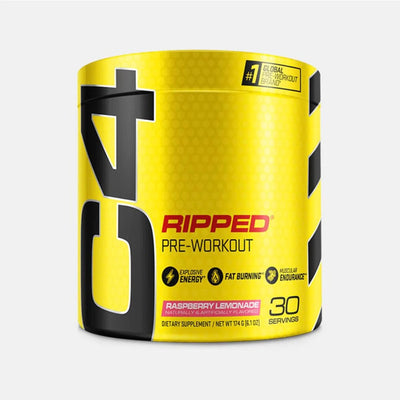 C4 Ripped Pre Workout Pre-Workout Cellucor Size: 30 Servings Flavor: Raspberry Lemonade