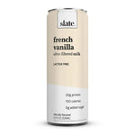 Slate Ultra Filtered Protein Milk Shakes RTD Slate Size: 12 Bottles Flavor: French Vanilla Shake