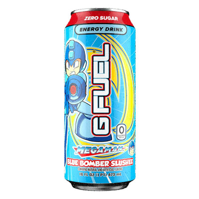 G FUEL Energy Drink RTD G Fuel Size: 12 Pack Flavor: Blue Bomber Slushee