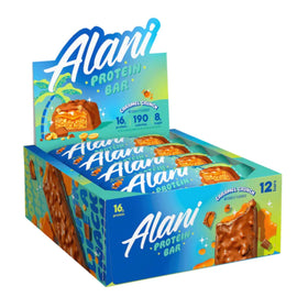 Alani Nu Protein Bars Healthy Snacks Alani Nu Size: 12 Bars Flavor: Caramel Crunch