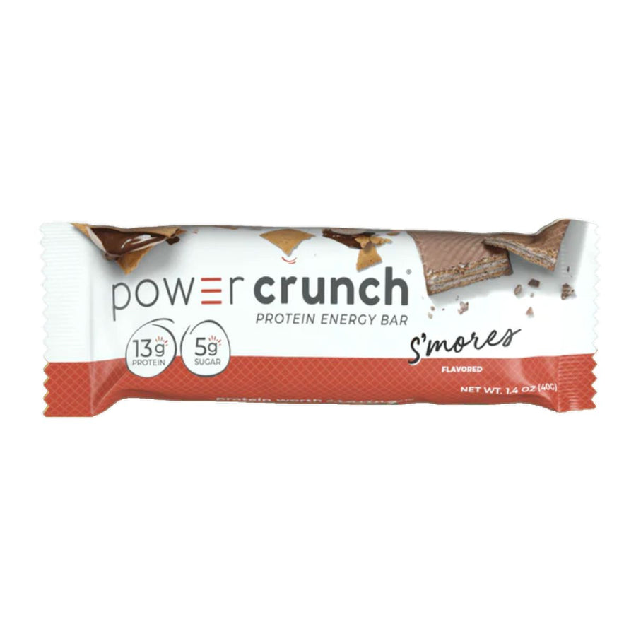 Power Crunch Protein Bars Healthy Snacks Power Crunch Size: 12 Bars Flavor: S&